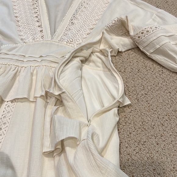 IRO FIGONS EMBROIDERED MINI DRESS size 34 - Picture 7 of 16